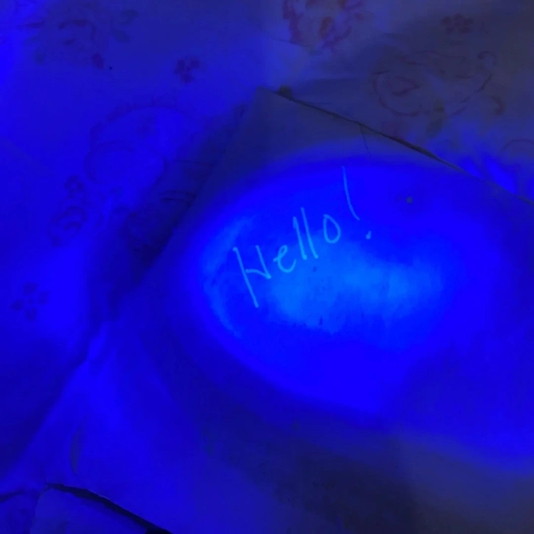 Funny Invisible Ink Pen With Magic UV Light Pencil for Money Fluorescent Secret Message Writing Drawing Pen Ballpoint Pens 1Pc