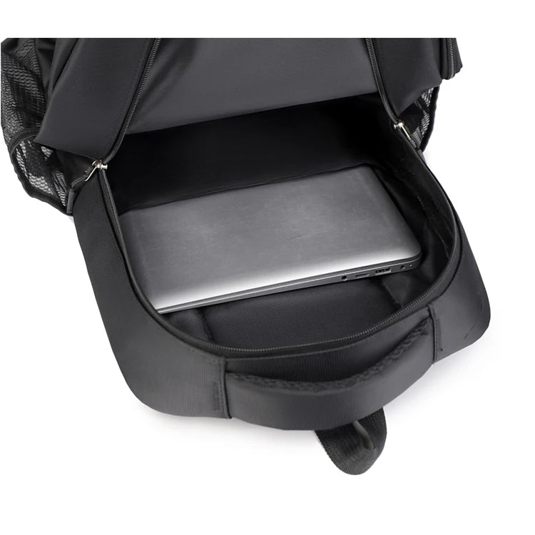 Travel backpack with large capacity and durability, laptop backpack for campus and commuting, hiking trip