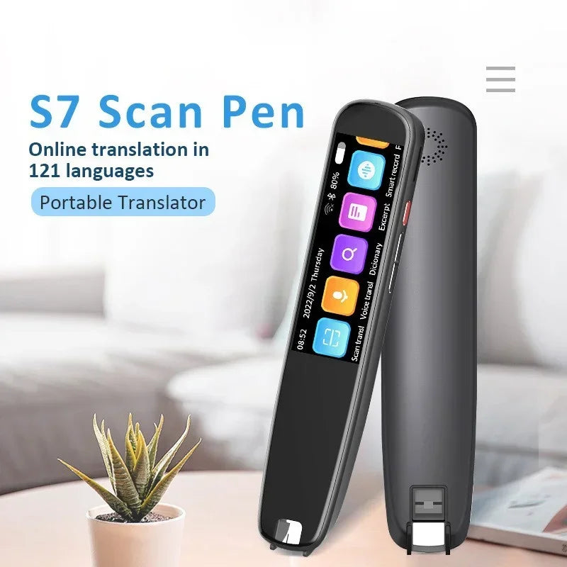 Polish Hebrew Thai Vietnames Read Scan Offline Voice Translation Pen 3.76Inches 142Language Online Offline Translator Dictionary