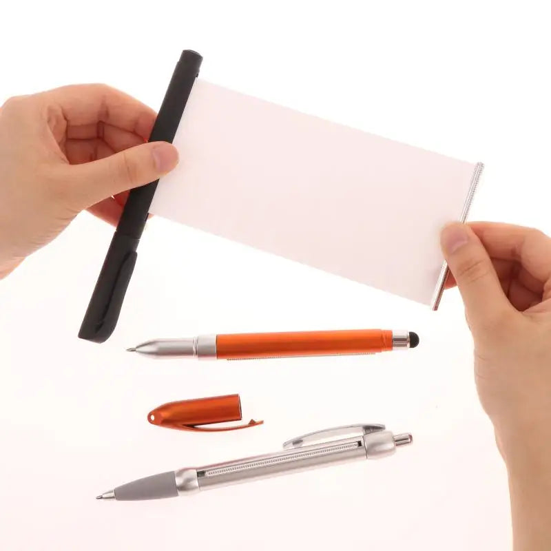 Hot! 1Pc Hidden Writable Pull Paper Pen Easy To Use A Secret Information Writing Tool With Exams And Notes