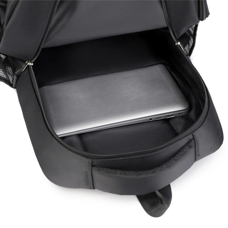 Travel backpack with large capacity and durability, laptop backpack for campus and commuting, hiking trip